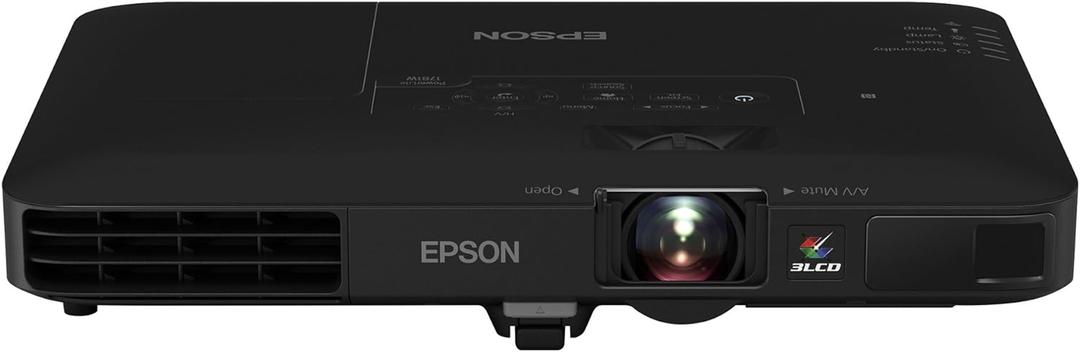 Epson PowerLite 1781W WXGA, 3,200 lumens color brightness (color light output), 3,200 lumens white brightness wireless 3LCD Portable Projector 