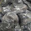 HAINARverS Stretch Spandex Folding Chair Covers 30PCS Universal Fitted Chair Cover Protector for Wedding, Party, Banquet, Holidays, Celebration, Decoration (Black, 30 PCS)