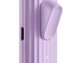 Heated Eyelash Curlers, Electric Lash Curler with Innovative Heating Silicone Pad for Lifted Lashes 24 Hours,Quick Rechargeable 600mAh Battery EC2001 (Violet)