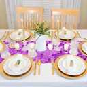 VHH Sequin Table Runner 12 x 108 inches Lavender Table Runner, Glitter Runner for Party Wedding Birthday, Party Spring Easter Rustic, Birthday Supplies Decorations (1 Pack)