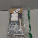 Foam Paint Roller Kit, 10 Pack, 2 Inch Mini Paint Roller with Tray Liners, Sponge Brush, Smooth Rolling Frame & Easy to Clean, Painting Supplies for Small Areas, Furniture, Cabinets, Walls