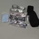 Kerecsen Reading Glasses 5 Pairs Fashion Ladies Readers Spring Hinge with Pattern Print Eyeglasses for Women (Mix Color -2, 0.75)