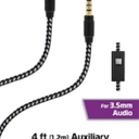 ZGear Auxiliary Cable 3.5mm/3.5 AV-3.5mm aux