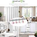 Halloween Help Me Scary Bloody Handprints Footprints Shower Curtain Hooks Set of 12 Rustproof Metal Shower Hooks for Curtains Rods Shower Curtain Rings for Bathroom Living Room Bedroom Decor (1.45x1.45x1.1 Inches)