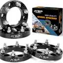 6X5.5 Wheel Spacers, KSP Forged 1"(25mm) 6x139.7mm to 6x139.7mm Thread Pitch M12x1.5 Hub Bore 108mm Adapters for Tacoma 2005-2023, 4Runner Tundra FJ Land Cruiser Black, Not Hubcentric