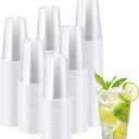 Lamosi 300 Pack 12 oz Clear Plastic Cups,12 Ounce Disposable Cups, Cold Drinking Cups for Party, Picnic, BBQ, Travel, Halloween, Christmas, Events