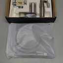 Purrfectzone Bidet Sprayer for Toilet, Handheld Sprayer Kit, Cloth Diaper Sprayer Set - Easy to Install - Stainless Steel