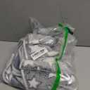 Reginary 3 Pcs Waterproof Guinea Pig Blankets Washable Small Animal Fleece Bedding Guinea Pig Cage Liners Reusable Training Pads Pet Pee Pad Sleep Mat for Hamster(Gray Star,24 x 16 Inch)