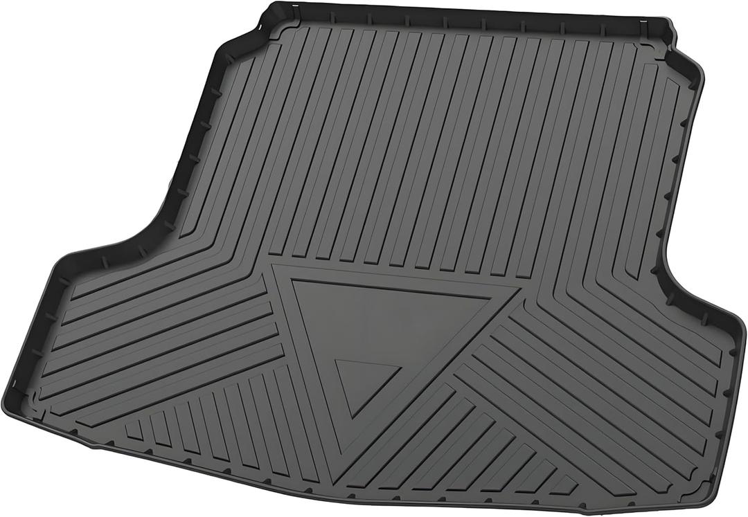 Altima Cargo Mat - Compatible with 2013-2018 Nissan AltimaAll-Weather 3D Custom-Fit Waterproof Non-Slip Durable Odorless TPO Trunk Tray Floor Mat with Raised Lip