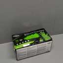 TitanFlex Heavy Duty Industrial Nitrile Gloves with Raised Diamond Texture, 8-mil, Latex Free (Green/Dark Green/Yellow) (Medium, 02 Green (100ct))