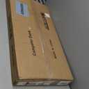 Small Standing Desk Adjustable Height, Mobile Stand Up Desk with Wheels, 32 Inch Portable Rolling Desks Conference Room Tablesf for Walking Pad Treadmill Black