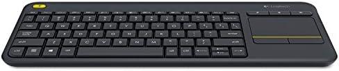 Amazon.com: Logitech 920007119 Wireless Touch Keyboard K400 Plus, Black : Electronics