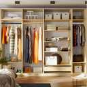 Closet Rod for Hanging Clothes, 54 to 64 Inches Adjustable Heavy Duty Closet Rod, Silver