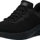 Skechers Men's Hands Free Slip Ins Squad Chaos- Stivig Shoes (10, Black)