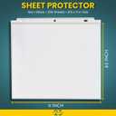Always23 Sheet Protectors, Clear Sheet Protectors, Plastic Sheet Protectors, Nonglare, Economy 200 Pack
