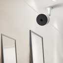 2 x [3 Pack] Compatible with EufyCam 2C/2C Pro/2 Pro/E20/E40 and Google Nest Cam Wall Mount Weatherproof, 360 Rotation Adjustable, Secure & Easy Installation for Indoor/Outdoor Use  White