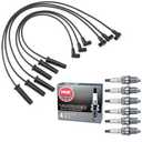 Ignition Wire Set 3144 & 6 NGK V-Power Spark Plug Compatible With Buick LeSabre Oldsmobile Intrigue Pontiac Lucerne Park Avenue Regal Impala Lumina Monte Carlo Bonneville 3.8 V6 1996-2008