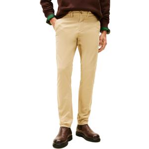 Tommy Hilfiger Men's Stretch Cotton Chino Pants in Slim Fit (Brown), 32W 30L