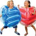 BANZAI: Bump N' Bounce Body Bumpers, A Game of Bumping & Bopping, 2 Bumpers Included in Red & Blue, Fun & Safe Cushion Inflatable Surface, For Ages 4 and up
