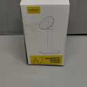 Nulaxy Magnetic Fully Aluminum Phone Stand, 360 Rotating Cell Phone Stand for Desk with Metal Ring, Adjustable Phone Holder Compatible with Phone 17 16 15 14 13 Max and MagSafe Case, Purple