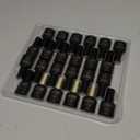 ROSALIND 24PCS Cat Eye Gel Nail Polish Set with Glitter Glossy Matte Top Coat Base Coat, Color Changing Glitter Shinny Effect Magic Gel Polish Set Soak Off Nail Gel Polish Nail Art