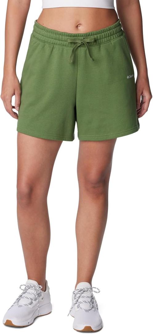 Columbia Womens Columbia Trek French Terry Short (Green)