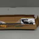 Zenna Home Curtain Rods for Windows 18 to 48 Inches, Adjustable Single Decorative Caf Rod, Easy to Install Window Curtain Rod with Perfect Leveling and No Measuring, with Round Finials, Black