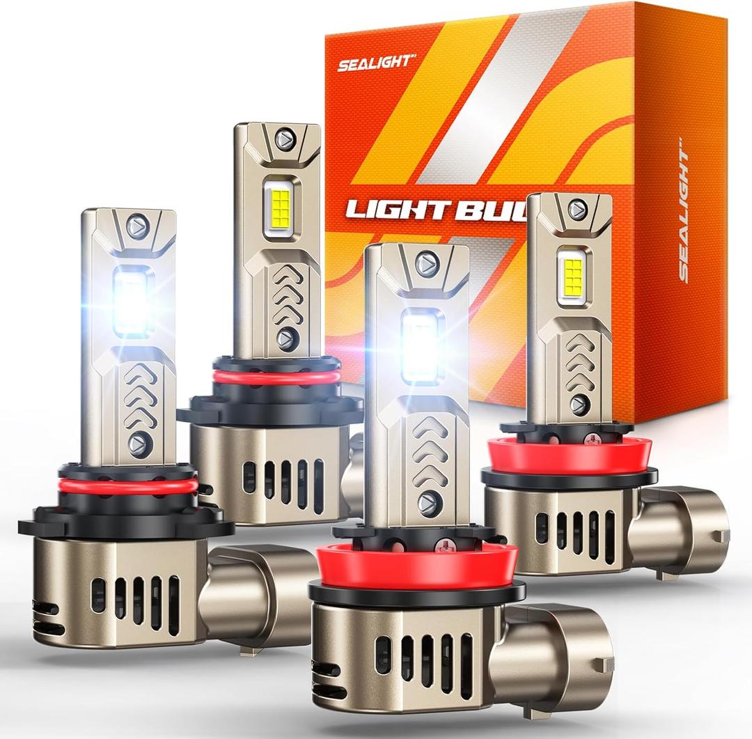 R10-American Automotive Series High/Low Beam Fog Light Bulbs Combo (For Ford F150(2015-2023))