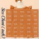 Kucnuzki Toddler Baby Girl Clothes Velvet Dress Solid Little Flower Girl Dress Princess Casual Party Dress for Girl Fall (18-24 Months, Brown)