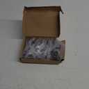 10-Pack 3.5" Hole Centers Dark Antique Brass Hanging Ring Puller Drawer Pull Handle Cabinet Knob Gooseneck Puller Wardrobe Handle for Dresser Screw Pitch89mm (Antique Brass,10)