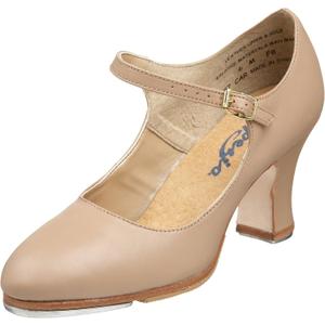 Capezio Womens Manhattan Xtreme Tap Shoe (7 Wide, Caramel)