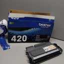 Brother Genuine TN420 Mono Laser Toner Cartridge, Black