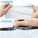 Fuxury Poly Mailers Large 19x24 50 Pack, XL Shipping Package Envelopes, Strong Adhesive Sealing, Waterproof Postal Mailing Bags for Clothing, Return, Accessories