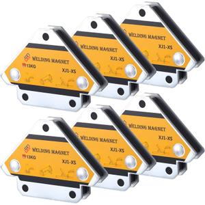 6pcs 25 LB Strong Hold Magnetic Welding Holder Welder Magnet Set Welding Accessories