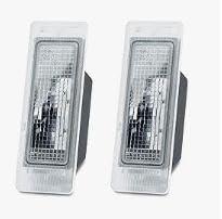 13502178 2PCS License Plate Light Fit for Chevy Equinox 2010-2017/Traverse 2013-2017/Trax 2017-2019/,Sonic 2012-2020 Replace 13502179,GM13502178,GM13502179