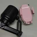 Miracase Universal Cup Phone Holder for Car, [Upgraded Version] Adjustable Long Neck Car Cup Holder Phone Mount Cradle Friendly Compatible with iPhone Samsung Google and All Smartphones, Crystal Pink