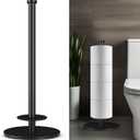 Toilet Paper Holder Stand, Toilet Paper Roll Holder, Toilet Paper Storage Stand, Toilet Paper Holder Free Standing, Tp Holder Stand (Single Column)