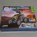 Sillbird 12-in-1 Solar Robot Building Kit STEM Gift for Boys Aged 8-13, DIY Science Educational Robotic Toys for Kids Teens Birthday, Powered by The Sun with 190 Pieces (12in1-blue Grey)