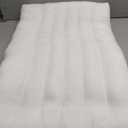 iFaon Ultra Flat Thin Pillows for Sleeping Standard Size, 2-1/2" High Slim Bed Pillow for Back Stomach Sleepers Down Alternative Filling Hypoallergenic White 18x26 in