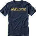 Valley Forge Automotive Center T-Shirt, Navy Blue (Large)