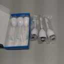 Aoremon Replacement Toothbrush Heads Compatible with Philips sonicare E-Series, 6 Pack Replacement Brush Heads Come with Caps