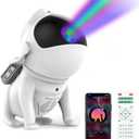 SFOUR Galaxy Projector, Star Galaxy Lights Projector 2.0 with Large Coverage Area for Bedroom, Ideal for Kids Adults Home Party Ceiling Decor Christmas Gift (Gray)