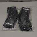 Ankle Foot Ice Pack Wrap for Injuries, Reusable Gel Ice Pack for Hot and Cold Therapies, Flexible Cold Pack for Achilles Tendonitis,Plantar Fasciitis,Swelling,Sprained,Post-Surgery Recovery Black (Lx2)