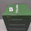 SWEETFULL Solar Bird Feeder for Outdoors Hanging, Metal Wild Bird Feeder for Cardinals Solar Garden Lantern with S Hook as Gift for Bird Lovers (2LBs Heavy Duty birdfeeders) (7.2"x7.2")