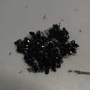 Jumwrit Handmade Bridal Rhinestone and Beaded Hair Comb Headpiece and Wedding Accessory for Women and Girls (Black)