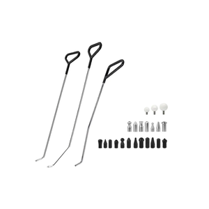 WHDZ Paintless Dent Repair Tools Car Dents Removal Rods Kit with Tips Repair Set for Auto Body Removal of Hail Dents