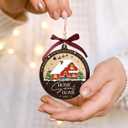 7 x Housewarming Gifts New Home 2025 - New Home Ornament 2025, First Home Keepsake Gift for Couples, Homeowners - Best Housewarming Presents 2025, Gift Ideas for New Homeowners - Wooden Ornament