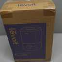 LEVOIT Top Fill Humidifiers for Bedroom, 2.5L Tank for Large Room, Easy to Fill & Clean, 28dB Quiet Cool Mist Air Humidifier for Home Baby Nursery & Plants, Auto Shut-off for Safety, 25H (White)