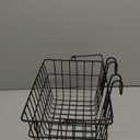 Retrospec Apollo-Lite Lift-Off Bike Basket - Detachable Steel Handlebar Basket with Carrying Handle for Commuting, Shopping & Beach Trips - 14.5in x 9.5in Weather-Resistant Biking Gear (Black)