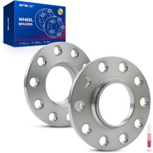KAX 5x120 Wheel Spacers,10mm Hub Centric Wheel Spacers fit for 328i, X3, 325i, 335i, 330i, 528i, 320i, 535i, X1, 325Ci, 323i, 330Ci, X5, with 72.6mm Hub Bore,2Pcs